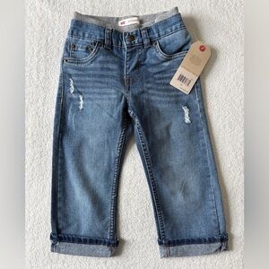 Levi's Classic Kids Blue Jeans. Sz 3T. Comfortable waistband. NWT